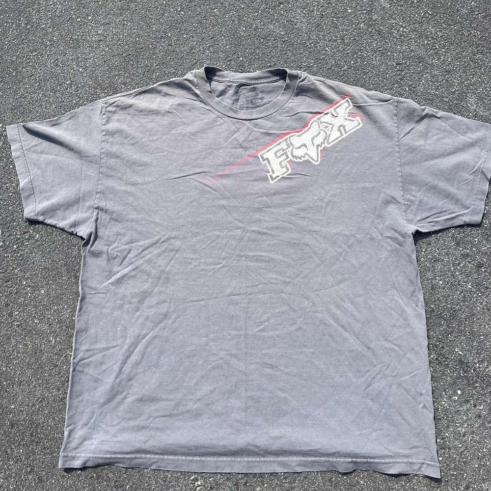Y2K Fox Racing Logo shirt Size 2XL